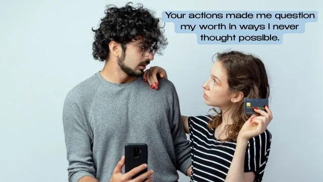 Painful Messages To Cheating