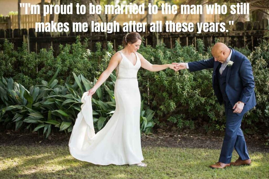 Funny and Lighthearted Proud Husband Quotes