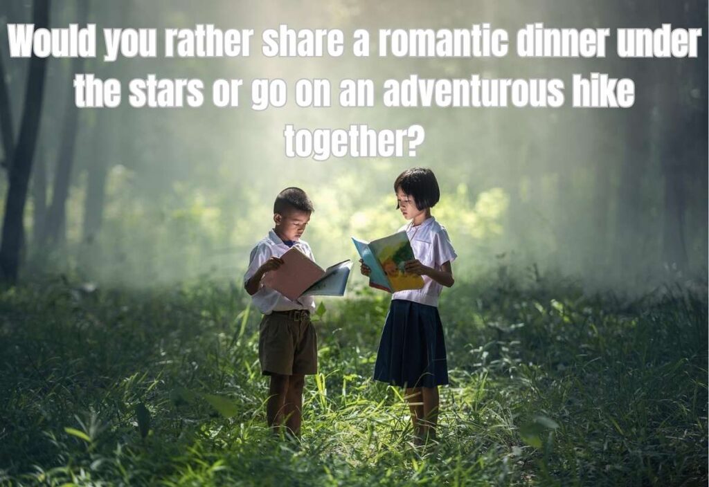 Flirty "Would You Rather" Questions for Adults