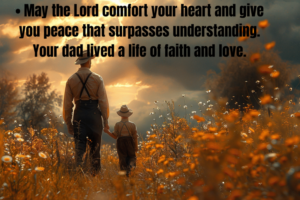 60 Thoughtful Condolence Messages for Loss of Father to Offer Comfort and Support