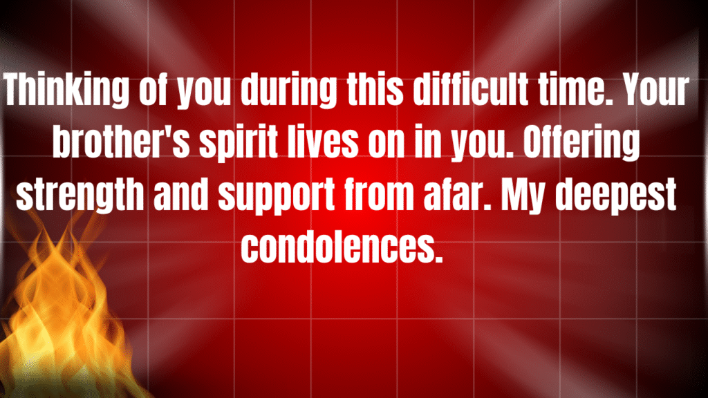 100+ Heartfelt Sympathy Messages for Loss of Brother: Comforting Words During Grief